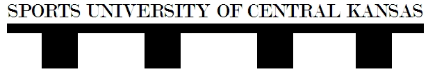 Sports University of Central Kansas
